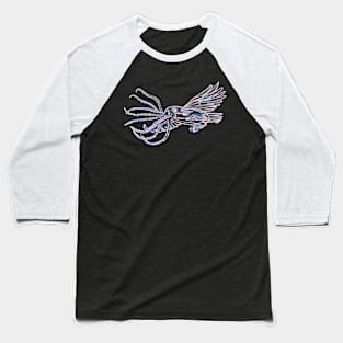 Deep Sea Squid Owl Baseball T-Shirt